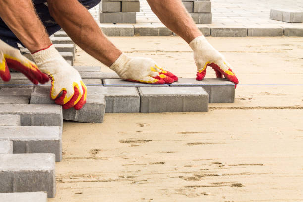 Residential Paver Driveway in Bermuda Run, NC